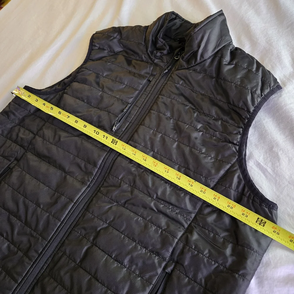 Port Authority Women's Packable Quilted Puffer Vest Dark Grey - Picture 6 of 8